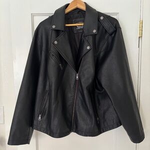 Levi’s faux leather oversized jacket